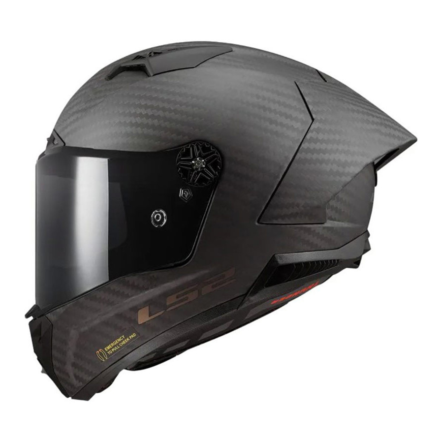 Casco LS2 FF805 Thunder C GP Aero Matt Carbon 06