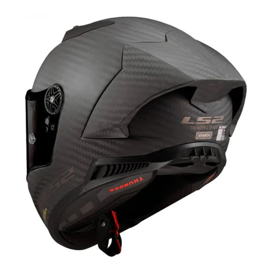 Casco LS2 FF805 Thunder C GP Aero Matt Carbon 06