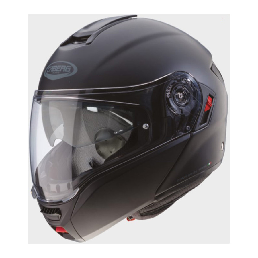 CASCO CABERG LEVO X SOLID MATT BLACK 06