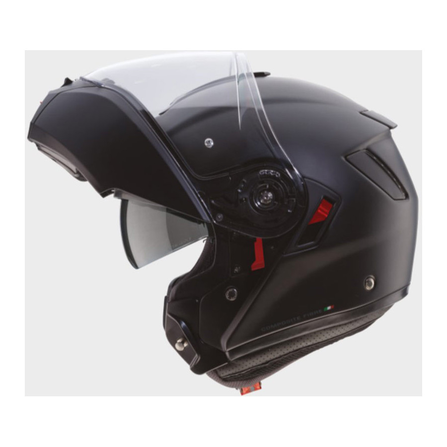 CASCO CABERG LEVO X SOLID MATT BLACK 06