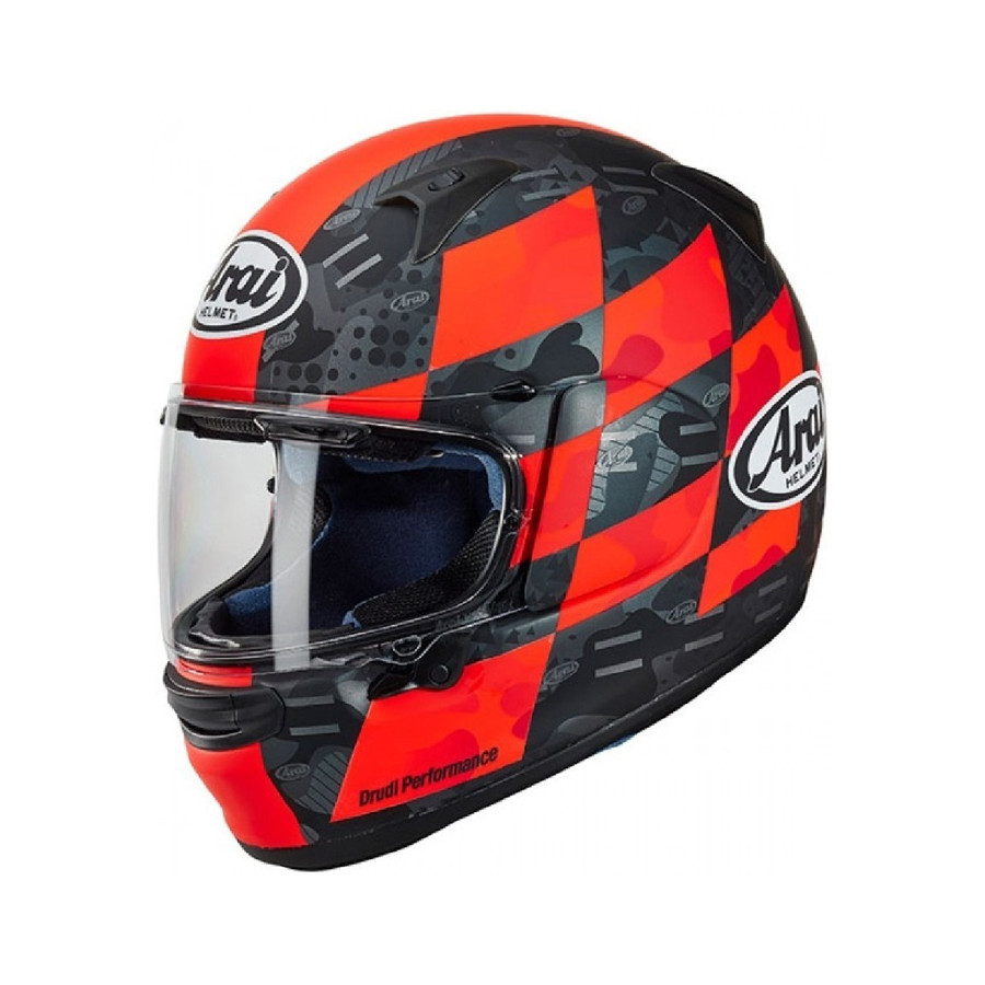 CASCO ARAI PROFILE-V PATCH MATT RED