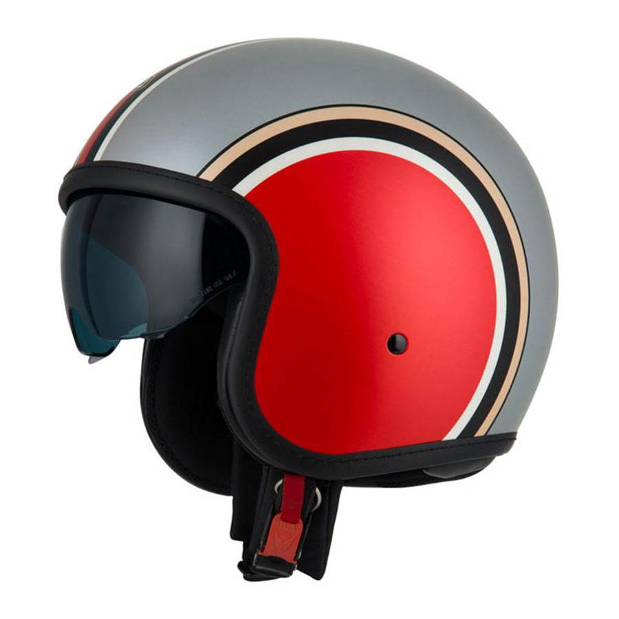 Casco NZI Rolling 4 Sun Diana Red Platinium Matt