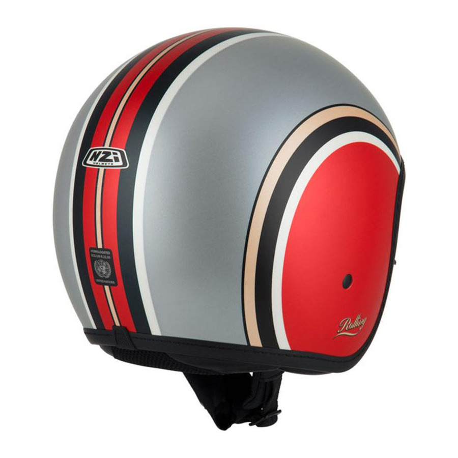 Casco NZI Rolling 4 Sun Diana Red Platinium Matt