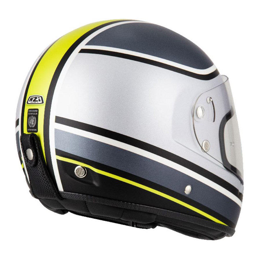 Casco Street Track 4 Outline White & Yellow Matt