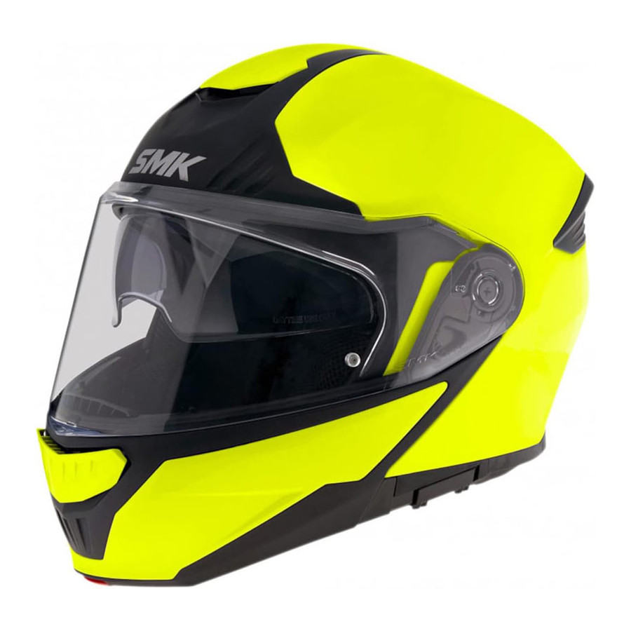 Casco SMK Gullwing Solid Yellow HI Vison HV400