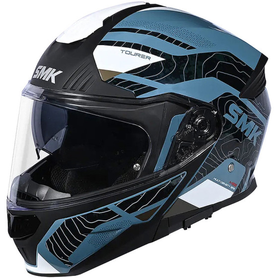 Casco SMK Gullwing Navigator Black Blue GL551