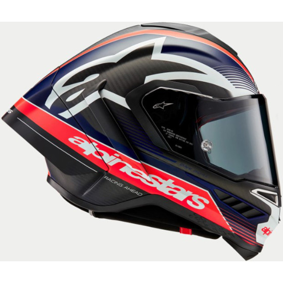 Casco Alpinestars Supertech R10 Team Carbon Blue