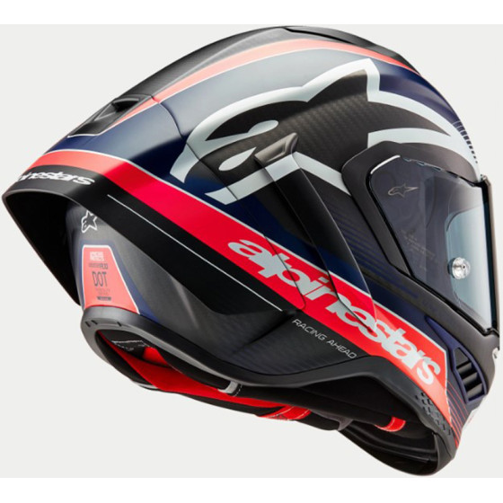 Casco Alpinestars Supertech R10 Team Carbon Blue