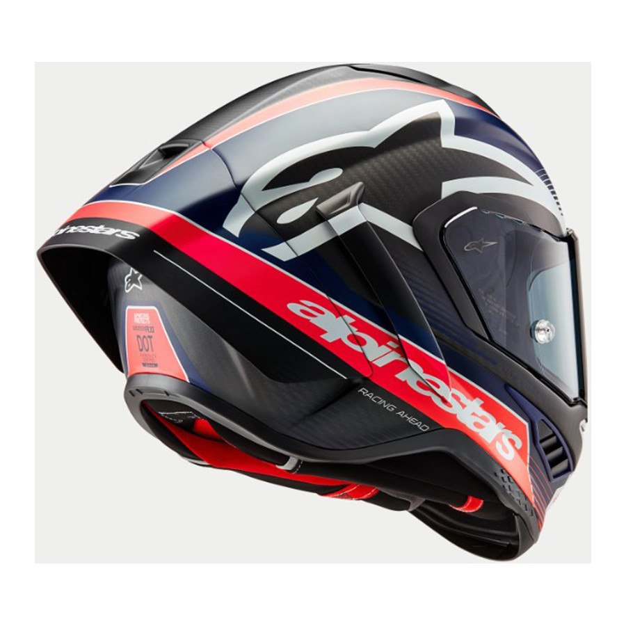 Casco Alpinestars Supertech R10 Team Carbon Blue