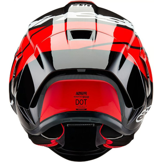 Casco Alpinestars Supertech R10 Element CAR Red