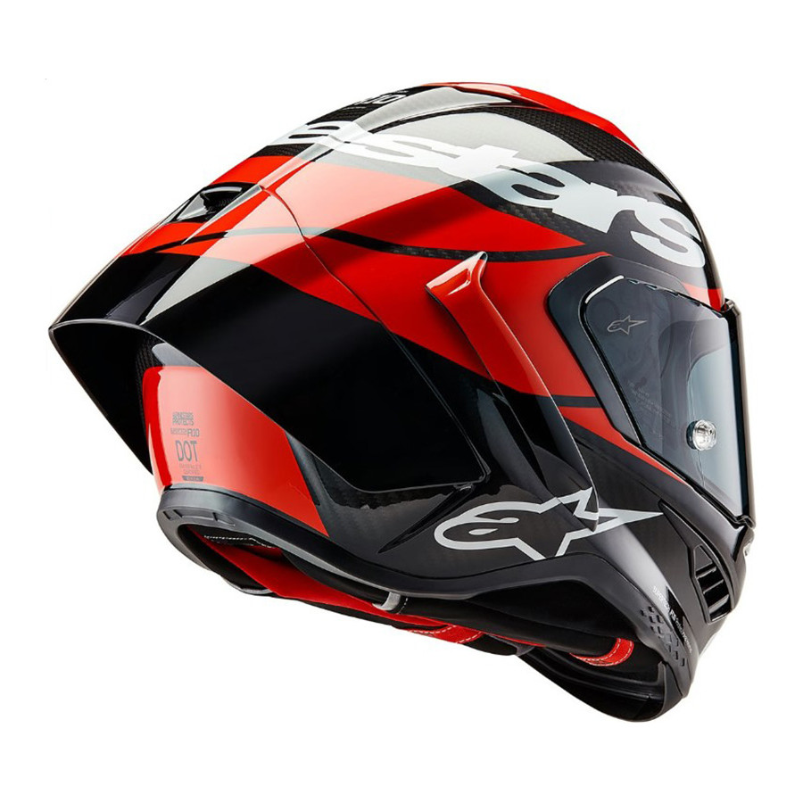 Casco Alpinestars Supertech R10 Element CAR Red