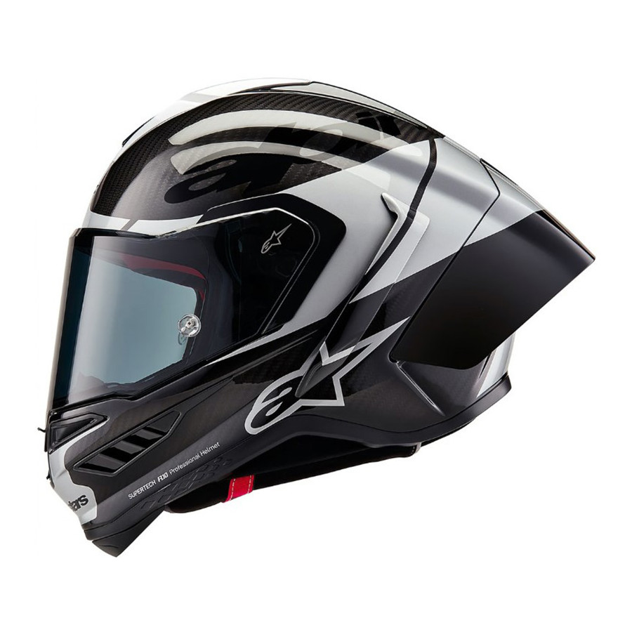 Casco Alpinestars Supertech R10 Element CAR Silver