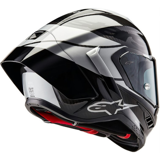 Casco Alpinestars Supertech R10 Element CAR Silver