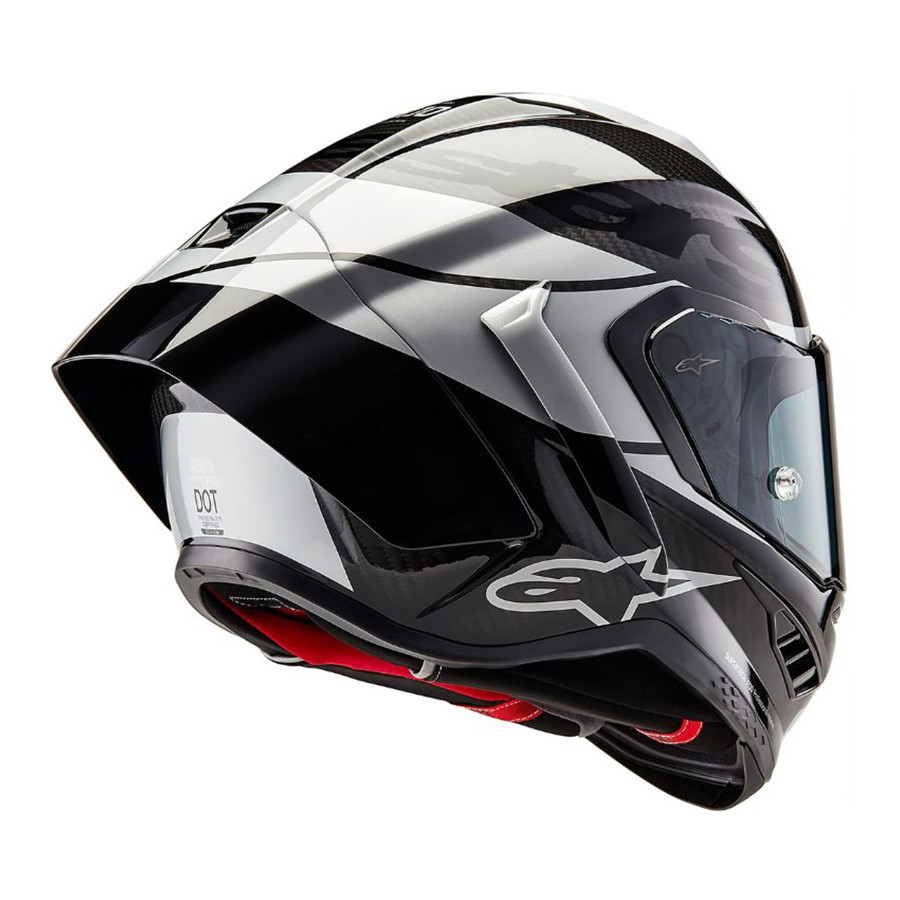 Casco Alpinestars Supertech R10 Element CAR Silver