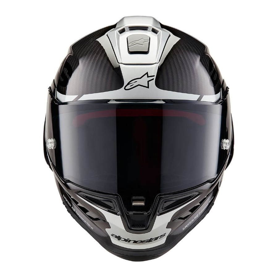 Casco Alpinestars Supertech R10 Element CAR Silver