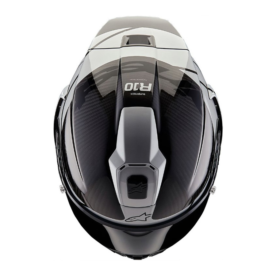 Casco Alpinestars Supertech R10 Element CAR Silver