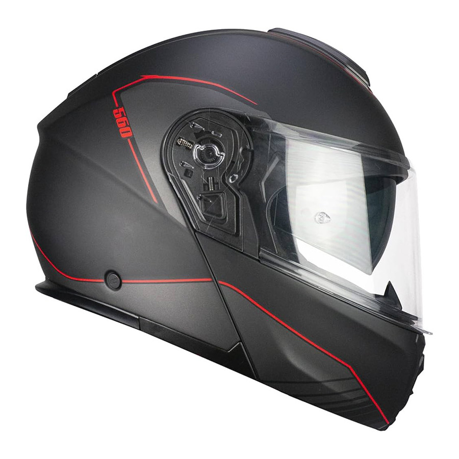 Casco CGM 560G MAD Ride Grey Red Matt