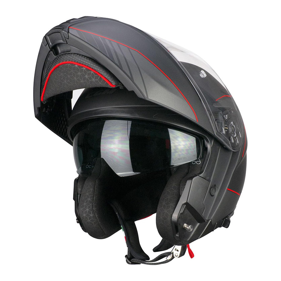 Casco CGM 560G MAD Ride Grey Red Matt