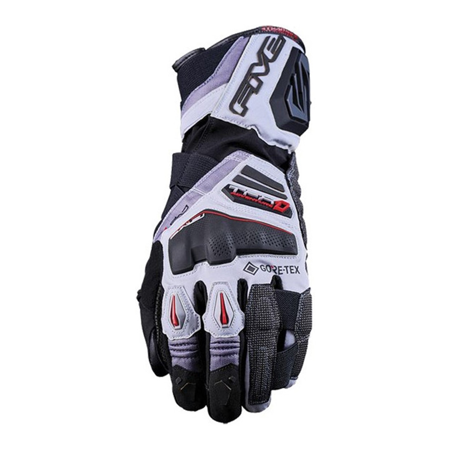 GUANTES FIVE TFX1 GTX GRIS / ROJO