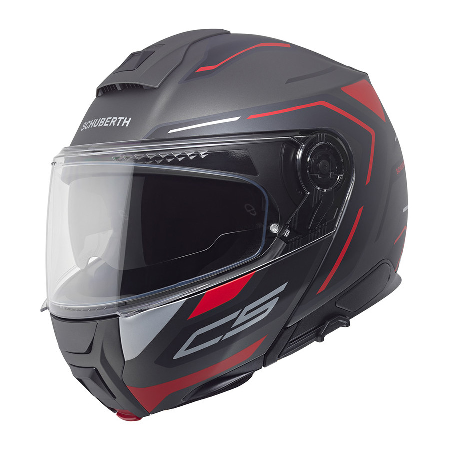 Casco Schuberth C5 Omega Matt Red