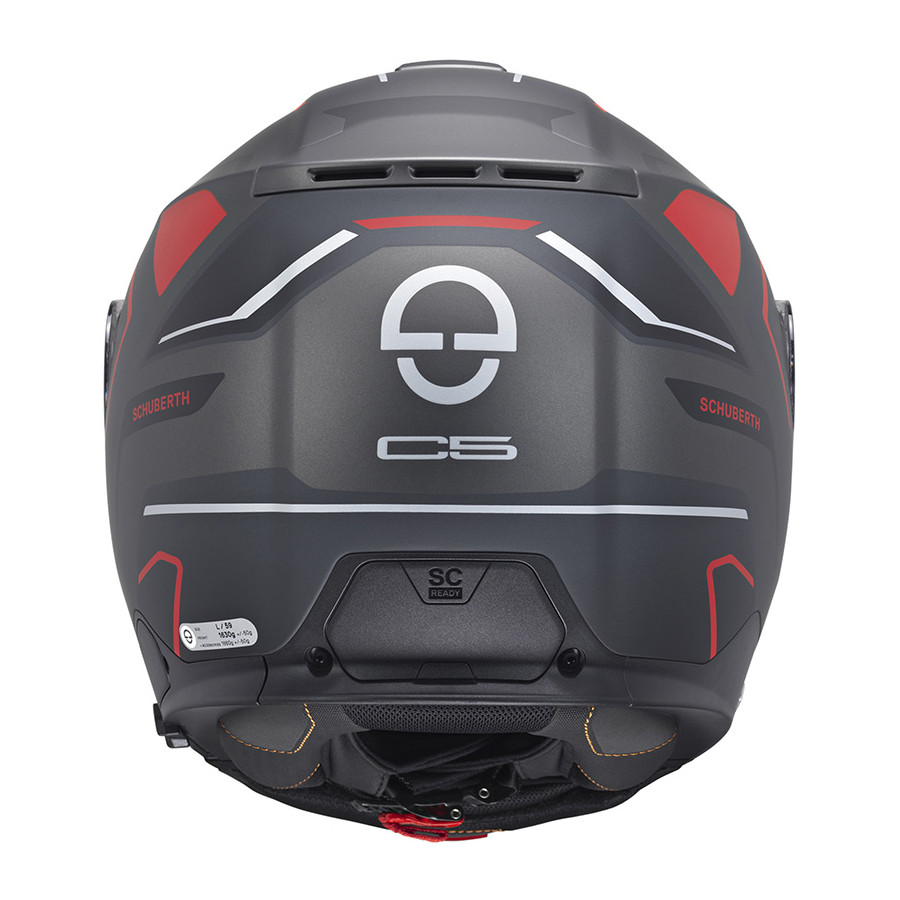 Casco Schuberth C5 Omega Matt Red