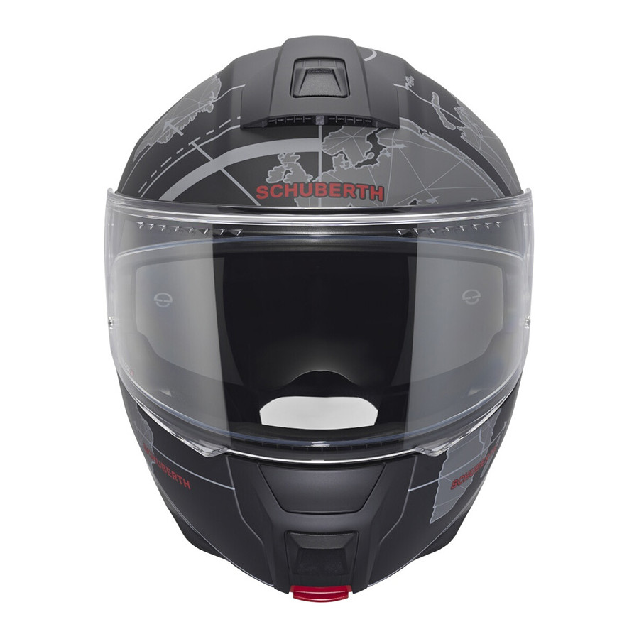 Casco Schuberth C5 Globe Grey Red