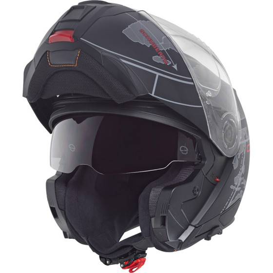 Casco Schuberth C5 Globe Grey Red