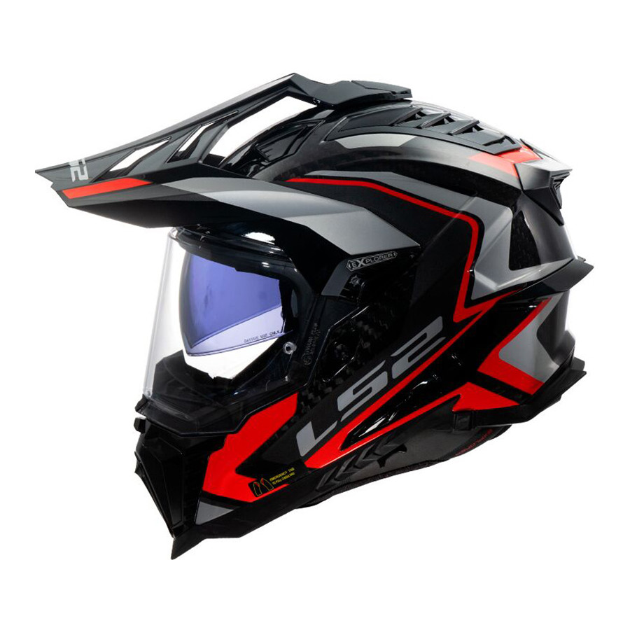 CASCO LS2 MX701 EXPLORER C 06 FRONTIER II RED