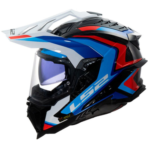 CASCO LS2 MX701 EXPLORER C FRONTIER II BLUE/RED