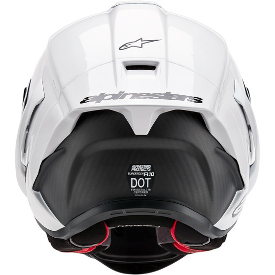 Casco Alpinestars Supertech R10 Carbon White