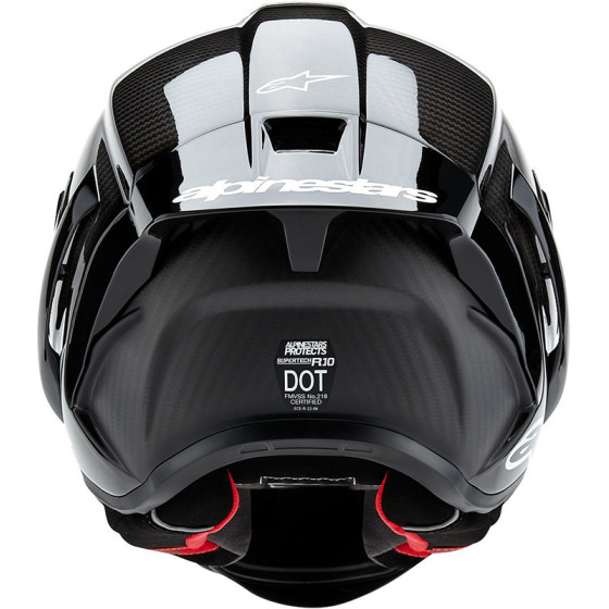 Casco Alpinestars Supertech R10 Carbon Black