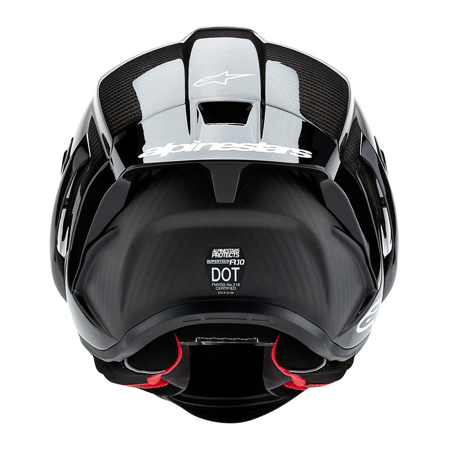 Casco Alpinestars Supertech R10 Carbon Black