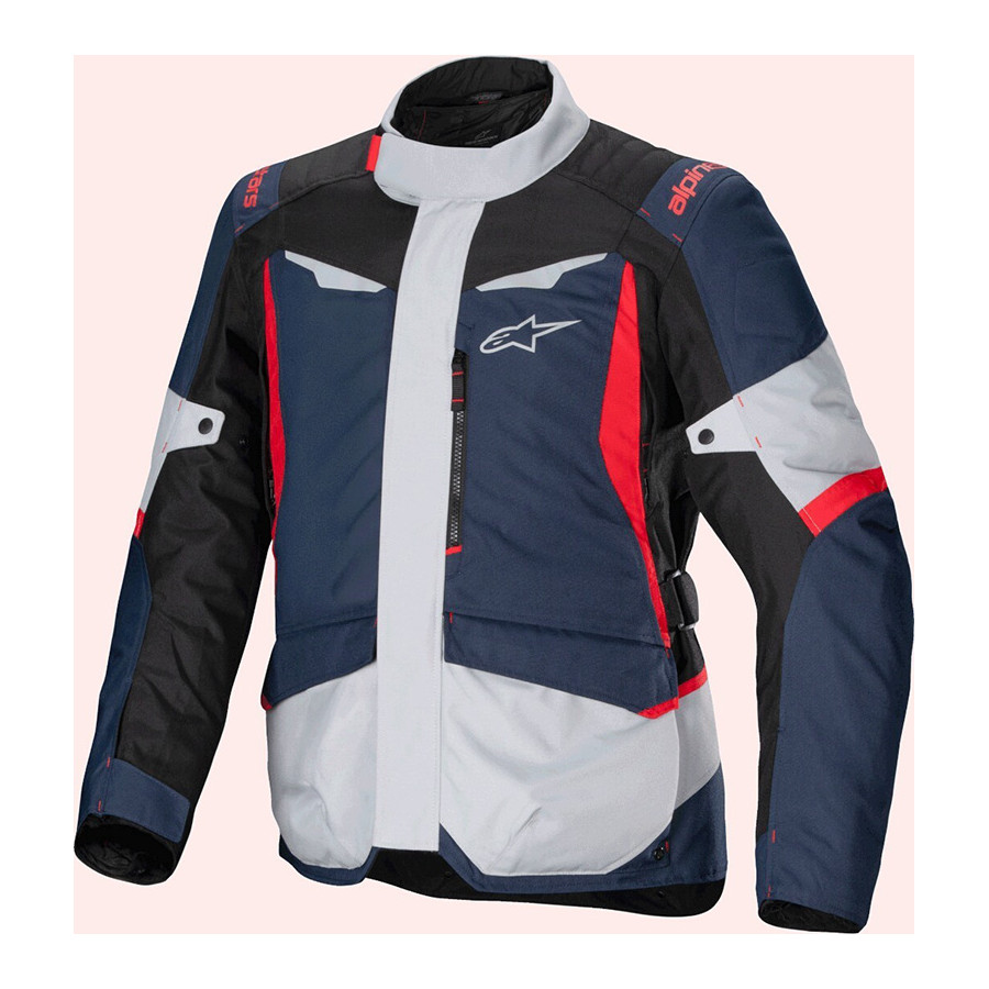 Chaqueta Alpinestars ST-1 WP Dark Blue Bright Red