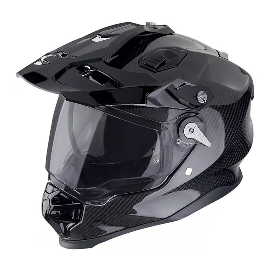 Casco Scorpion ADF-9000 Air Carbon Solid Black