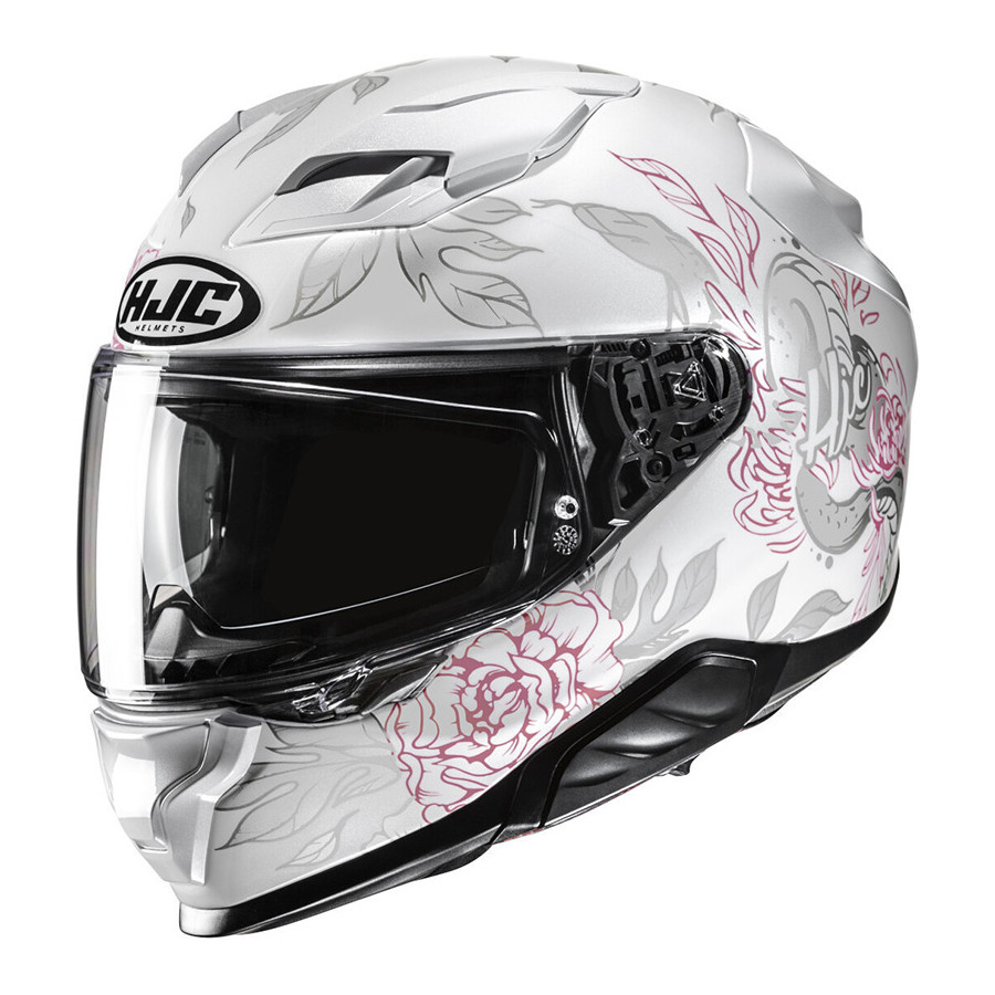 CASCO HJC F71 ELIZ PING GREY MC8