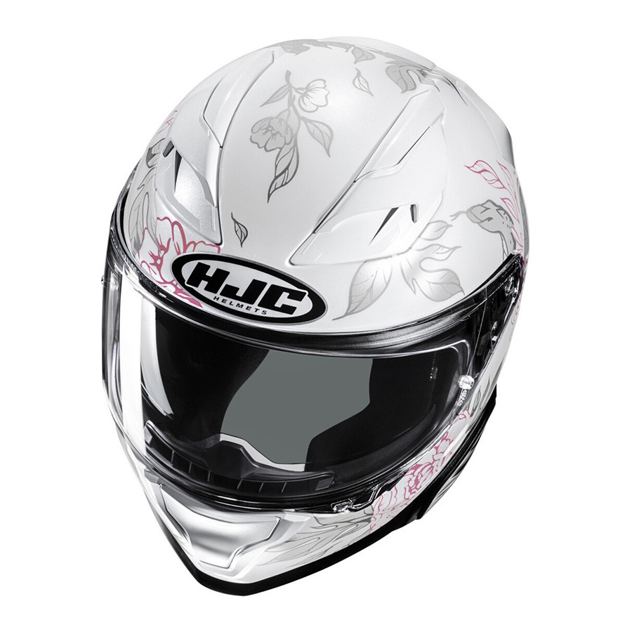 CASCO HJC F71 ELIZ PING GREY MC8