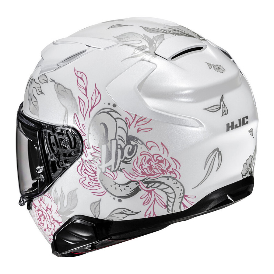 CASCO HJC F71 ELIZ PING GREY MC8