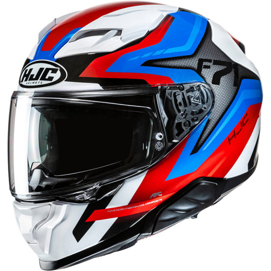 CASCO HJC F71 FES BLUE RED MC21