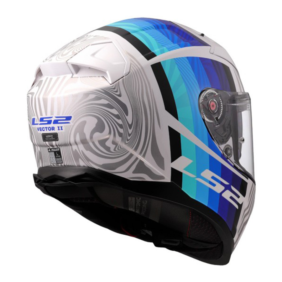 CASCO LS2 FF811 VECTOR II FREEDOM WHITE SILVER