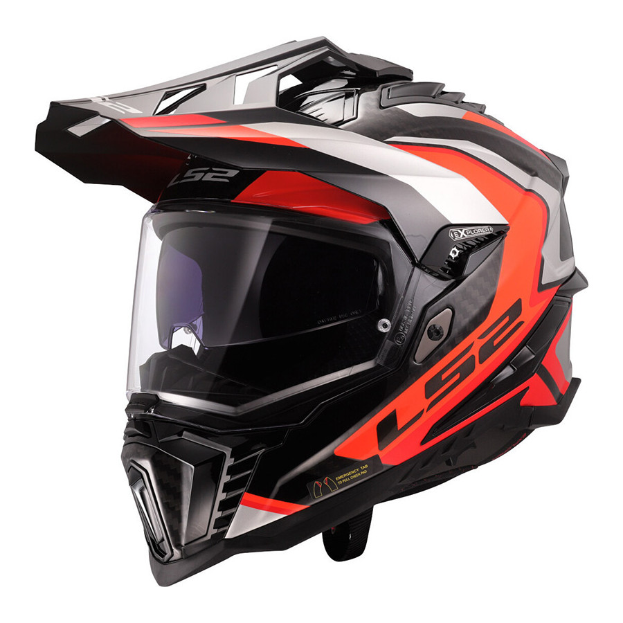 CASCO LS2 MX701 EXPLORER C 06 FRONTIER II ORANGE