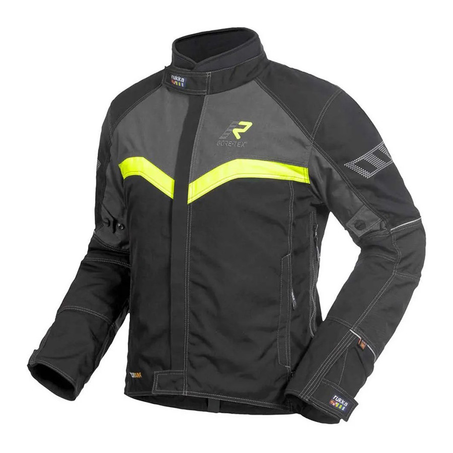 CHAQUETA RUKKA SIMOT GORE-TEX GREY YELLOW