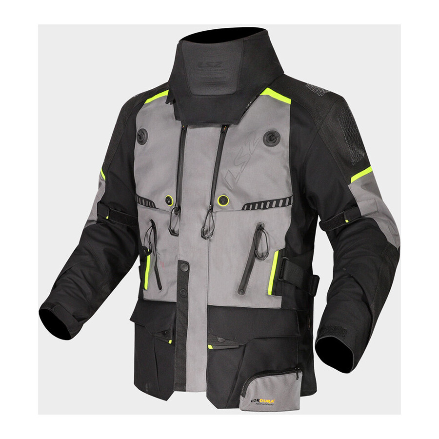 Chaqueta LS2 Apollo Man Black Yellow