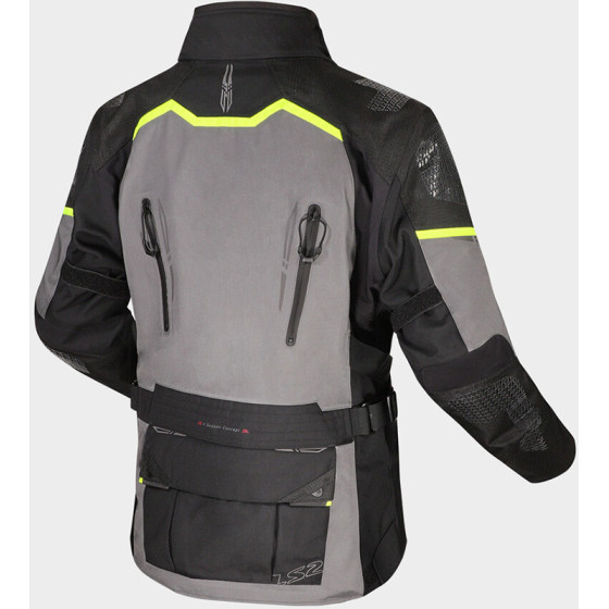 Chaqueta LS2 Apollo Man Black Yellow