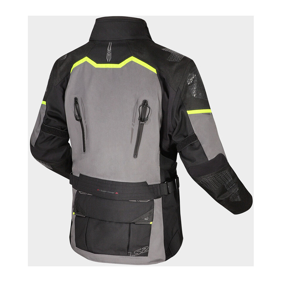 Chaqueta LS2 Apollo Man Black Yellow