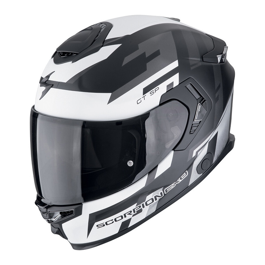Casco Scorpion EXO-GT SP Air Tornado White Grey Casco Scorpion EXO-GT SP Air Tornado White Grey