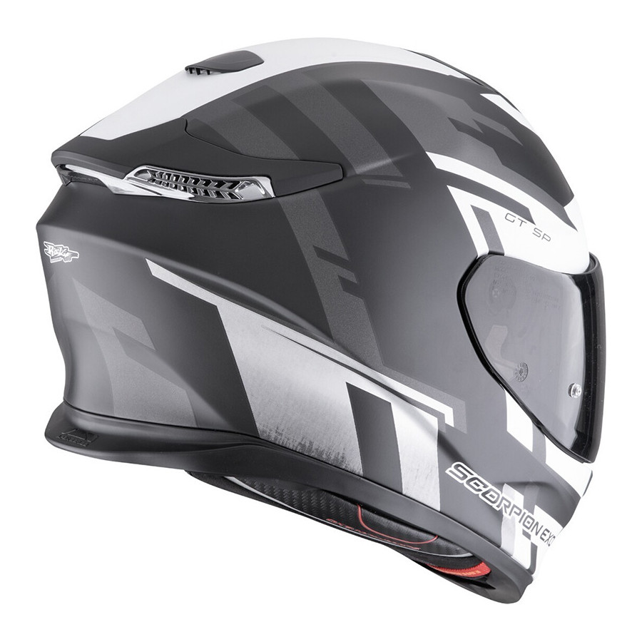 Casco Scorpion EXO-GT SP Air Tornado White Grey