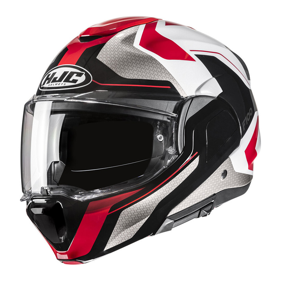 Casco HJC F100 Bios Red White MC1 Casco HJC F100 Bios Red White MC1