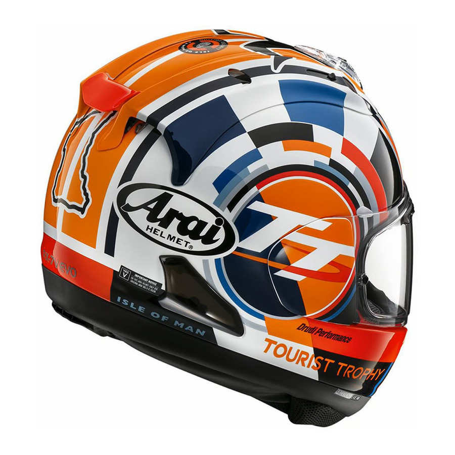 Casco ARAI RX-7 V Evo Isle Of Man TT 2025