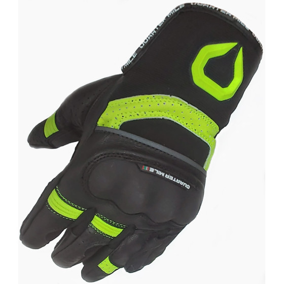 Guantes Quartermile Pacific II New Black Yellow