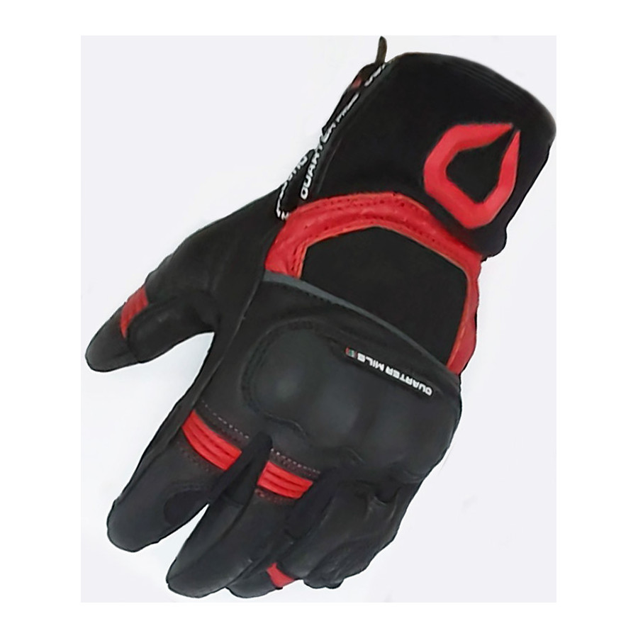 Guantes Quartermile Pacific II New Black Red Guantes Quartermile Pacific II New Black Red